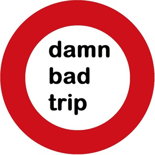 Логотип телеграм канала @damnbadtrip — damn bad trip
