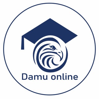 Telegram арнасының логотипі damu_online — ДАМУ ҰБТ ОНЛАЙН | ҰБТ 2024