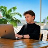 Логотип телеграм канала @dan_kuzo — Американец в России