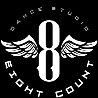Логотип телеграм канала @dancestudio_8count — 8COUNT ШКОЛА ТАНЦЕВ