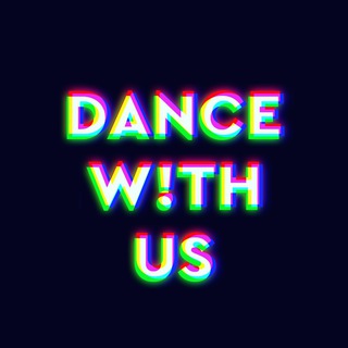 Логотип телеграм канала @dancewithus — DANCE W!TH US