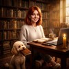 Логотип телеграм канала @danionthemoon — Даша Апрель | между строк 18 