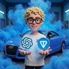 Логотип телеграм канала @danyavtone — ДАНЯ В ТОНЕ