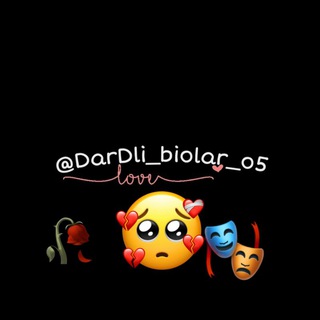 Telegram kanalining logotibi dardli_biolar_o5 — 🎭Dardli_biolar❤️‍🩹
