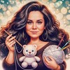 Логотип телеграм канала @darka_neustroeva — Вязаные игрушки | Дарька Неустроева