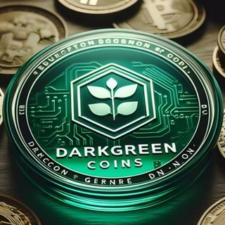 टेलीग्राम चैनल का लोगो darkgreen_coins — DarkGreen Coins | 💸