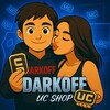 Логотип телеграм канала @darkoff_shop — DARKOFF UC SHOP