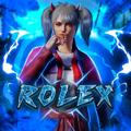 Логотип телеграм канала @darkrolex — ROLEX PUBGM 🎃