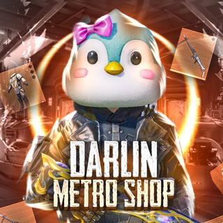 Логотип телеграм канала @darlin_metroshop — DARLIN • METRO SHOP 🐣