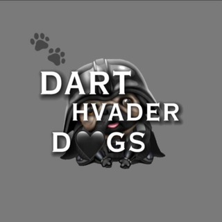 Логотип телеграм канала @darthvaderdogs — darth.vaderᶜʰᵃᶰᶰᵉᶫ