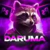 Логотип телеграм канала @daruma_design — 𝗗𝗔𝗥𝗨𝗠𝗔 | ƊξЅ𑀡ƓƝ 💨