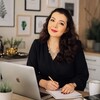 Логотип телеграм канала @darusia_novikova — 🩶 ЛедиАРТ I ИИ l Дизайн с Дарией Новиковой🩶