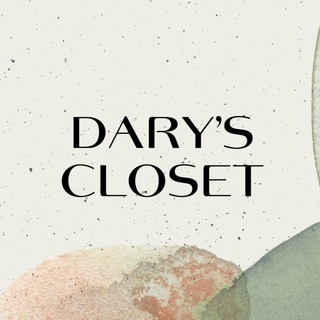 Логотип телеграм канала @darycloset — Dary’s Closet