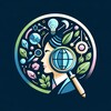 Логотип телеграм канала @dashketing — 🌍 Даша-путешественница в мире маркетинга