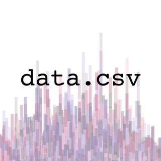 Логотип телеграм канала @data_csv — data.csv