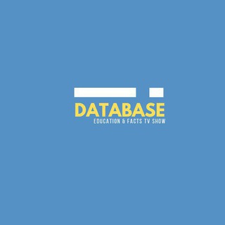 Telegram kanalining logotibi database_rasmiy — DATABASE.UZ | RASMIY