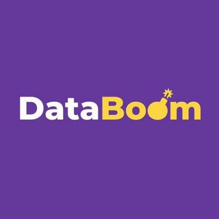 Логотип телеграм канала @databoomkz — Хочу стать аналитиком с DataBoom!