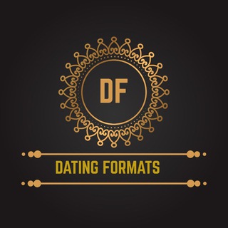Logo of telegram channel datingformat3 — DATING FORMATS
