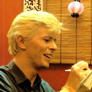Логотип телеграм канала @davidbowiefanchannel — David Bowie is my love