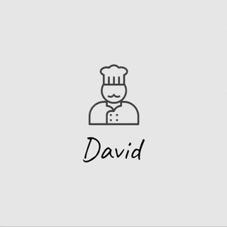 Логотип телеграм -каналу davidfoodblog — David Food Blog