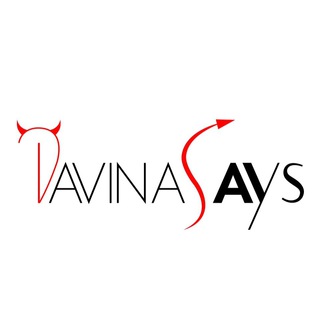 Логотип телеграм канала @davinasays — DAVINASAYS / мужской психолог