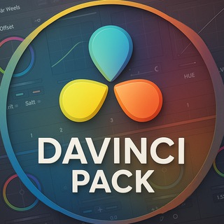 Telegram channel Шаблоны для DaVinci Resolve logo