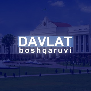 Telegram channel Davlat boshqaruvi logo