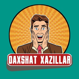 Telegram kanalining logotibi daxshat_xazillar_uz — ᴅᴀxsʜᴀᴛ xᴀᴢɪʟʟᴀʀ 😀