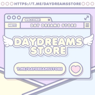 Logo saluran telegram daydreamsstore — 𝓓𝐚𝐲𝐝𝐫𝐞𝐚𝐦𝐬 𝓢𝐭𝐨𝐫𝐞 REST