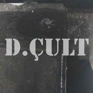 Логотип телеграм канала @dcultmag — D.ÇULT