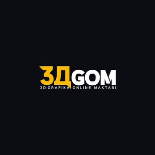 Telegram kanalining logotibi ddd_gom — 3DGOM