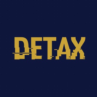 Логотип телеграм канала @de_taxme — 🄳🄴🅃🄰🅇
