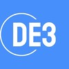 Логотип телеграм канала @de3ru — DE3: соцсеть для стартапов