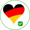 Логотип телеграм канала @de_prosto — ❤️ Deutsch! ❤️ SprachСlub!
