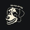 Логотип телеграм канала @deaddogs_barking — мертвых собак лай
