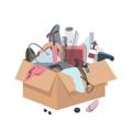 Логотип телеграм канала @declutteryourlife — Расхламление 🏡📦