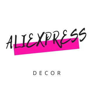 Логотип телеграм канала @decorationaliexpres — AliExpressDecor