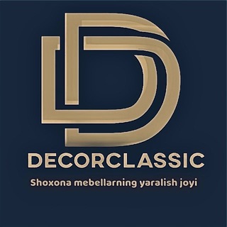 Telegram kanalining logotibi decorclass — Decor Classic