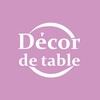 Logo of telegram channel decordetable_store — Decor de table