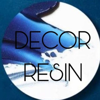 Логотип телеграм канала @decorresin — decor.resin |Изделия из эпоксидной смолы|💜