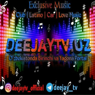 Telegram kanalining logotibi deejay_tv — DeeJayTv.Uz Best Music Channel