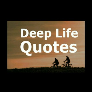 Logo of telegram channel deep_life_quotes — Deep Life Quotes