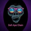 Logo saluran telegram defiapechain — Defi Ape Chain