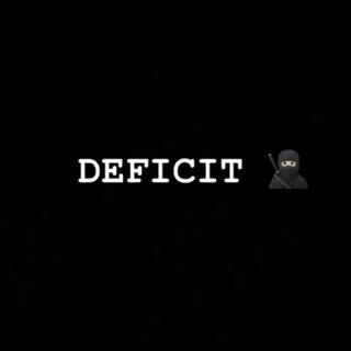Логотип телеграм канала @deficitrnd — Deficit RND🥷🏻