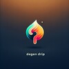 Telegram channel degen drip logo