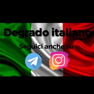Logo del canale telegramma degradoitalianoriserva - 🤮DEGRADO ITALIANO 🇮🇹
