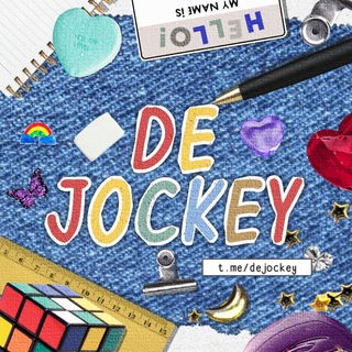 Logo saluran telegram dejockey — DEJOCKEY ✧. CLOSED!