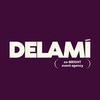 Логотип телеграм канала @delami_agency — создано DELAMÍ