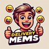 Логотип телеграм канала @deliverymems — Delivery Mems