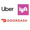 Логотип телеграм канала @deliverytaxiusa — Delivery USA DoorDash UberEats 50% off